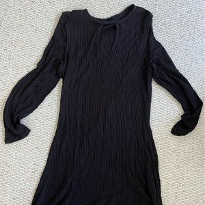 Black Long Sleeved Dress